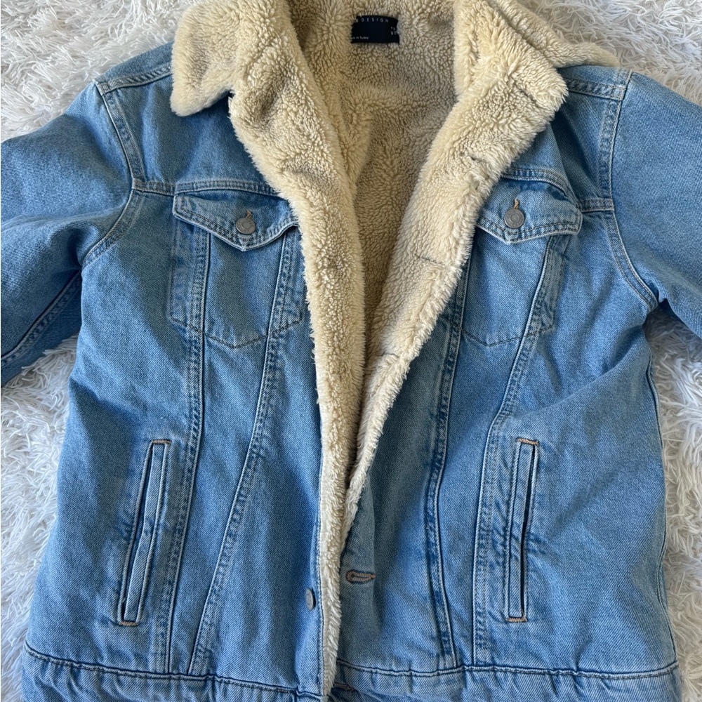 Sherpa Denim Jacket